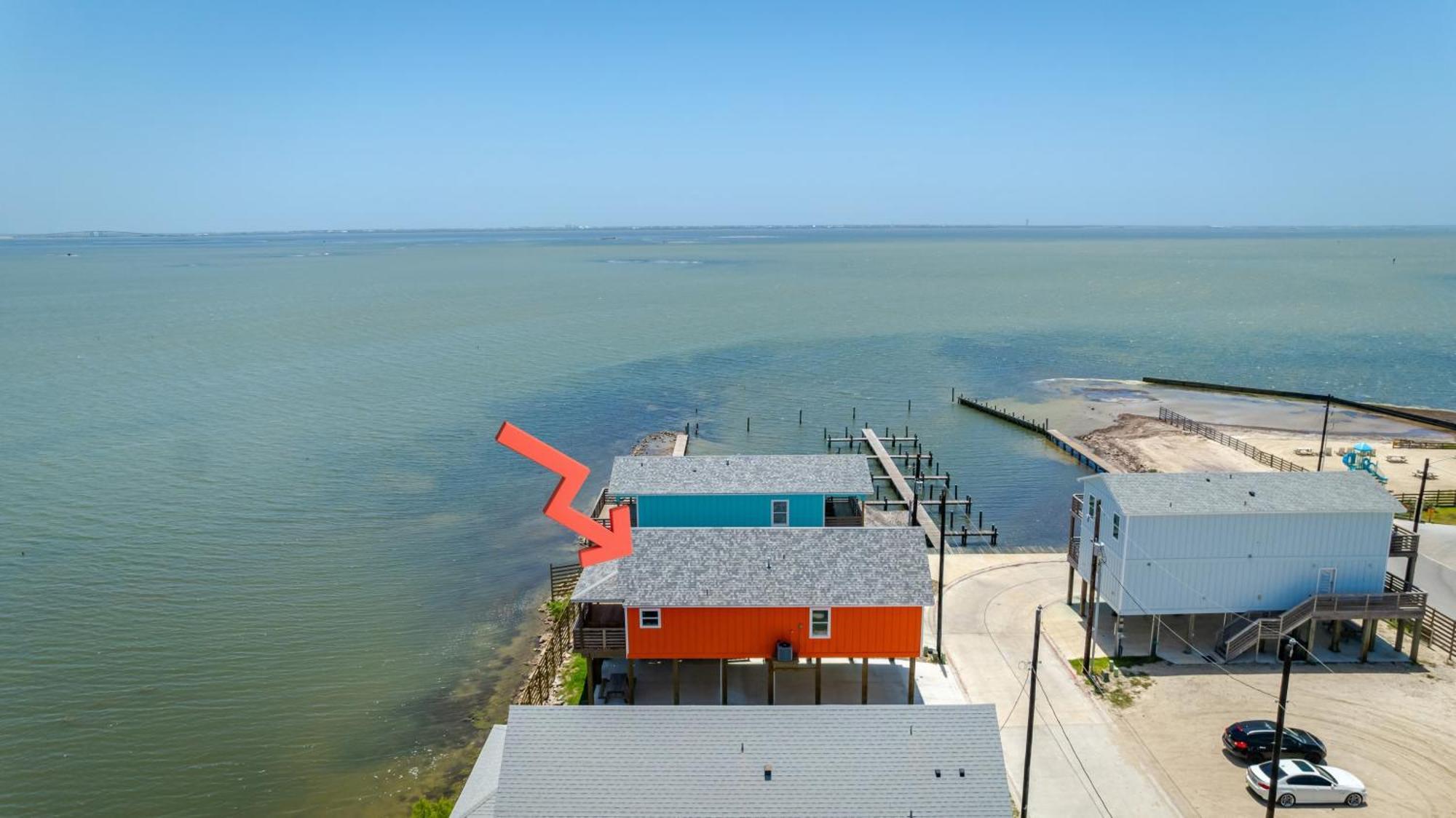 Orange Crush By Avantstay Waterfront Views Corpus Christi Exterior photo