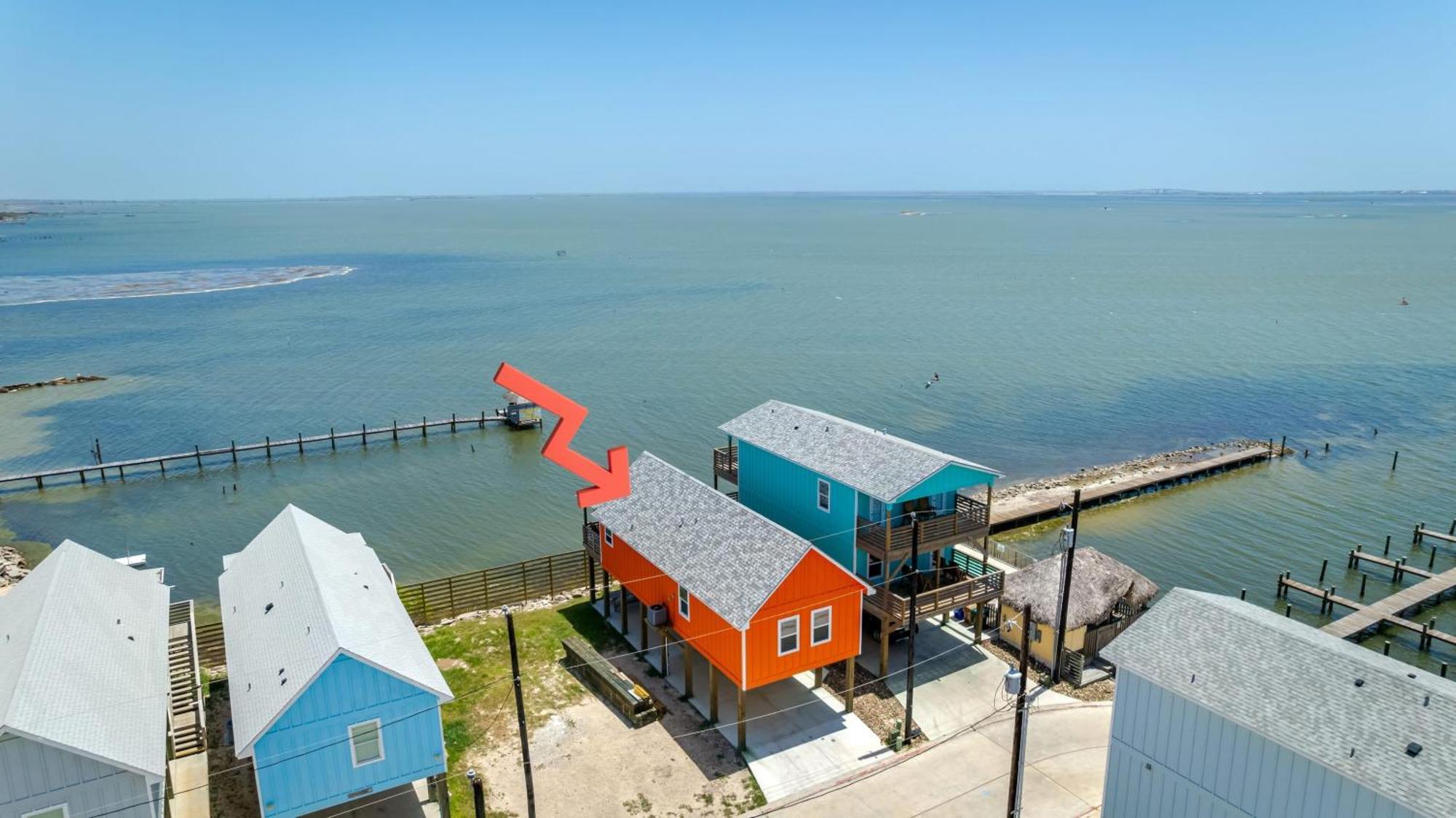 Orange Crush By Avantstay Waterfront Views Corpus Christi Exterior photo